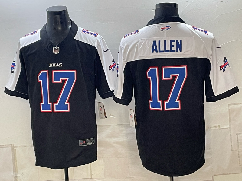 Men 2026 Buffalo Bills #17 Allen black Nike Limited NFL Jersey 1025003